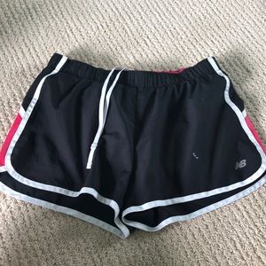 New balance running shorts.